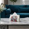 Set Pittura con Gemme Fatto a Mano Fai da Te Diamond Painting Scatola Portatovaglioli in Tessuto, Portapenne in Pelle per Desktop Rilassante, Artigianato Ricamo con Strass 5D