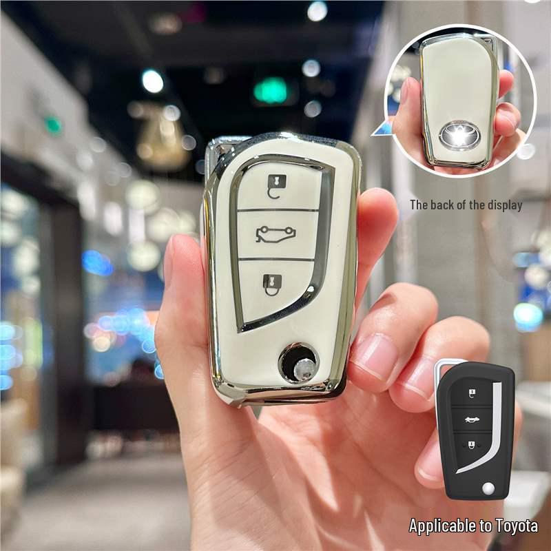 Toyota Key Cover for Corolla, RAV4, Camry, Vios, Highlander, Asia Dragon, Velanda
