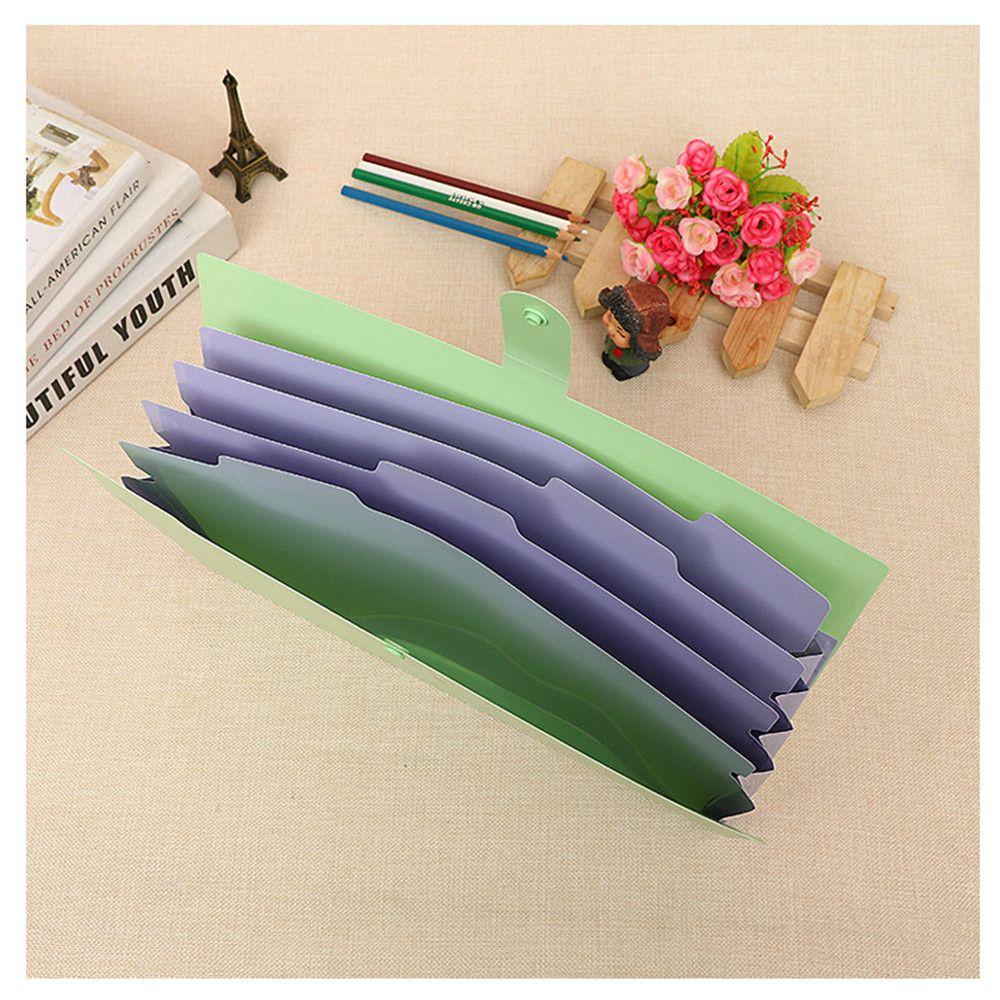Large Capacity File Classify Document Holder Data Book A4 File Bag Portfolio Bill Folder Holder