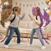 Dragon Tail Wing Mask Set Children's Costumes Set with And Wing Lightweight Three-piece Costume Dress Up Cosplay Costumes for Ages 3-12 Halloween