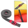 Nylon Tape Rope with Quick Release Hook Tension Belt 150cm Cord Travel Backpack Outdoor Buckle Tie Down Belt Cargo Strap