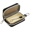 Portable PU Zipper Bag Signal Blocker Case Car Key Signal Shielding RFID Blocking Bag Faraday Cage