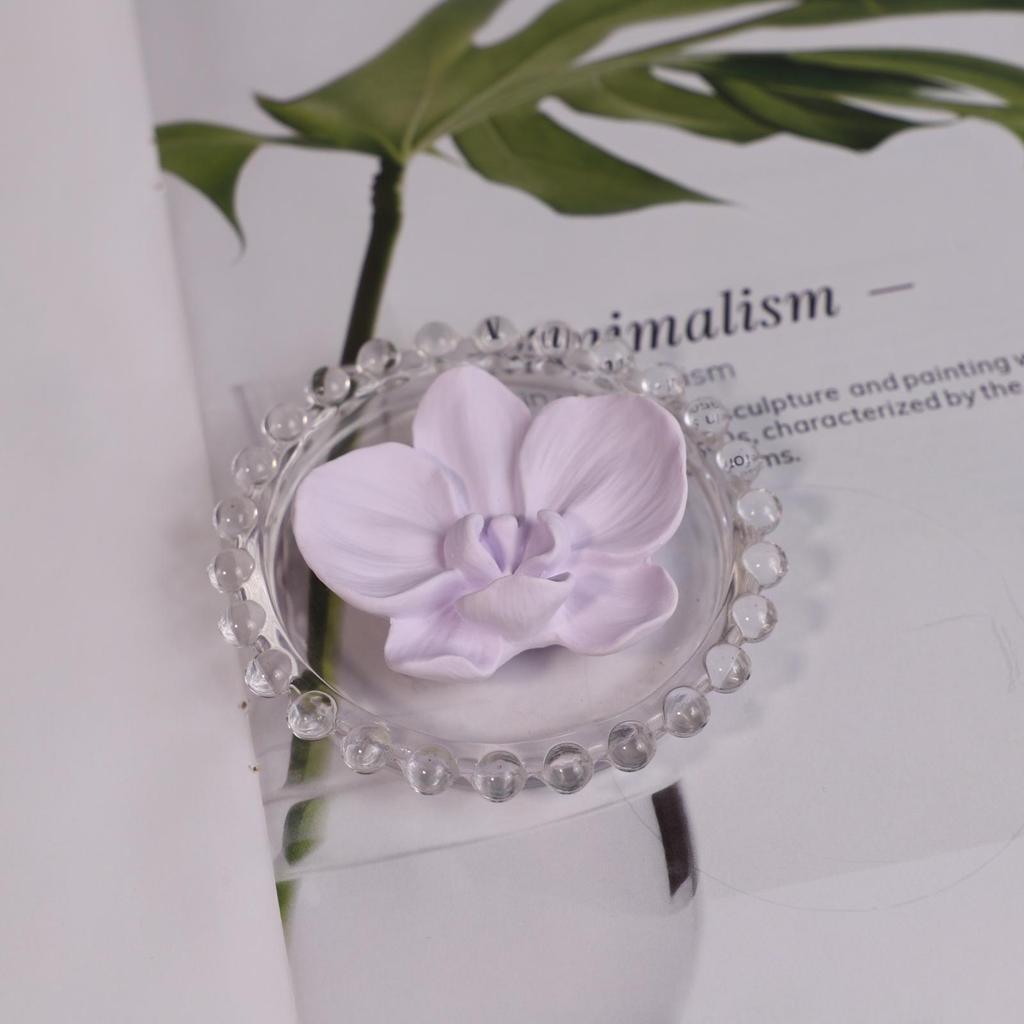 Phalaenopsis Orchid Silicone Mold for DIY Soap, Fondant, Chocolate, and Ornament Crafting