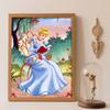 DIY Diamond Painting 5d Cinderella Reading a Book Cross Stitch Diamond Living Room Bedroom Decoration Painting