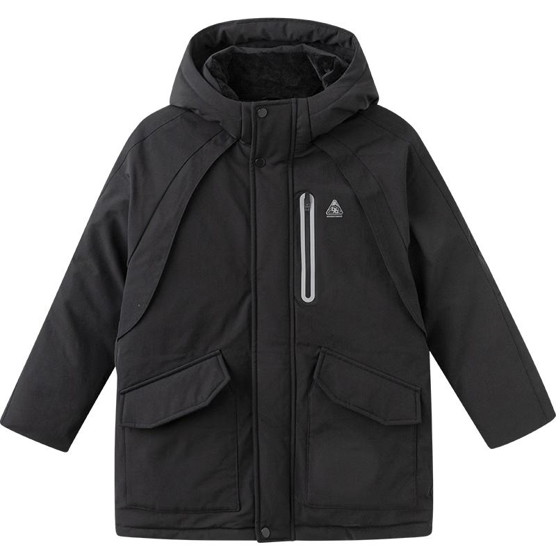 Balabala Kids' Unisex Hooded Down Jacket