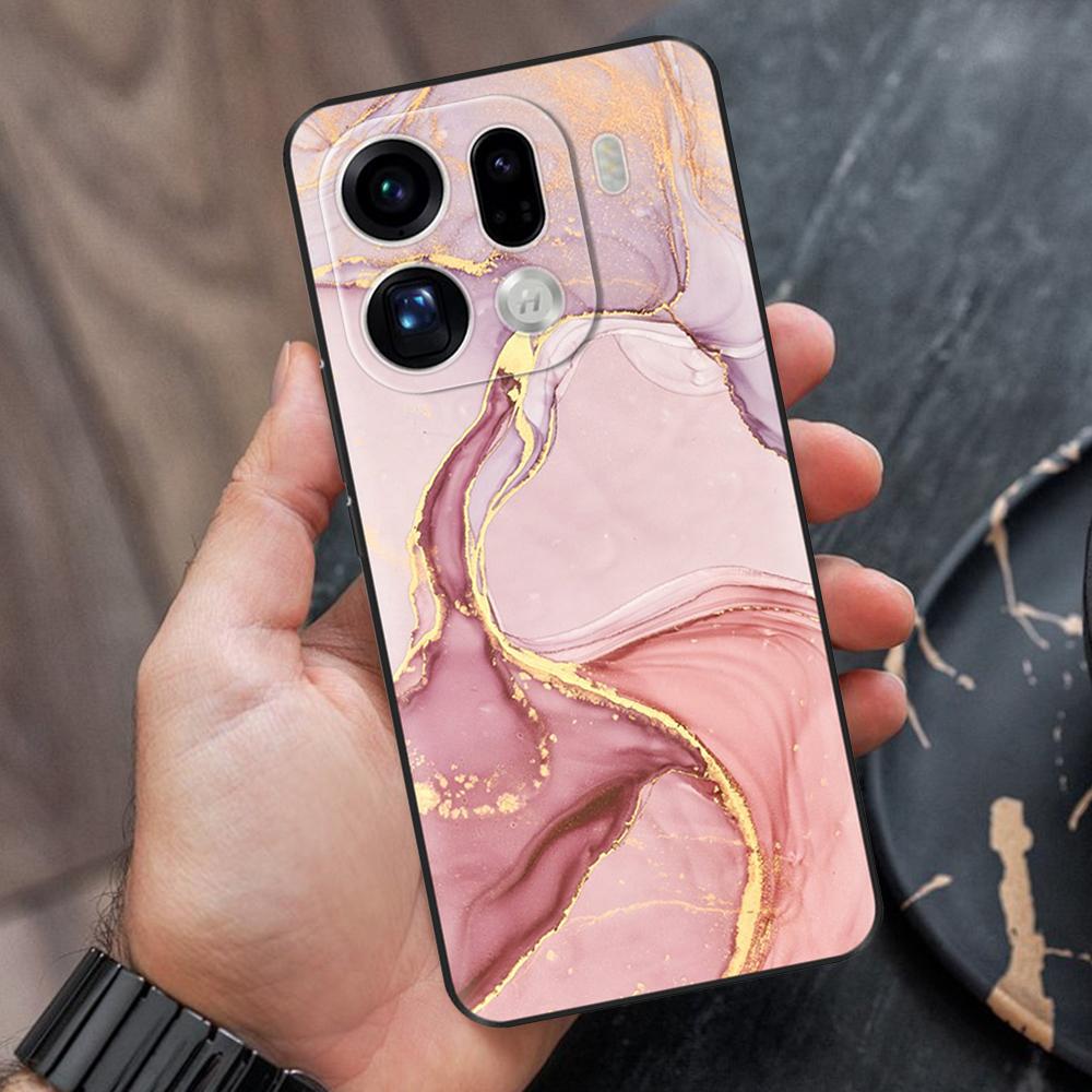 Painted Cover For OPPO Find X9 Pro Case Luxury Soft TPU Silicone Cover For OPPO Find X9 Cases FindX9 Shockproof Shell Bag Bumper