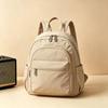 Schoolbag1011 New Casual Backpack Women's Fashion Versatile Light Travel Small Backpack Large Capacity Multi-Pocket Commuter