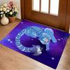 Blue Tiger Living Room Non-Slip Area Rug Soft Carpet for Bedroom Game Playroom Sofa Office Home Decor Doormat Christmas Gift C9211260
