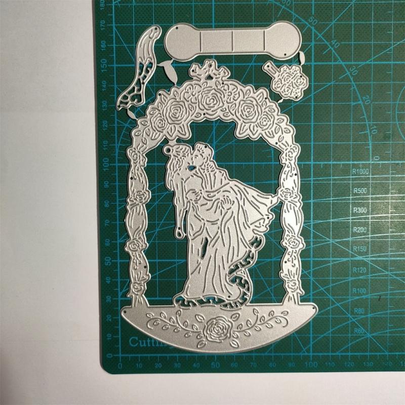 Dancing Girl Metal Cutting Dies Scrapbooking Stencils Die Cuts Card Embossing DIY Album Photo Template Molds Decorations