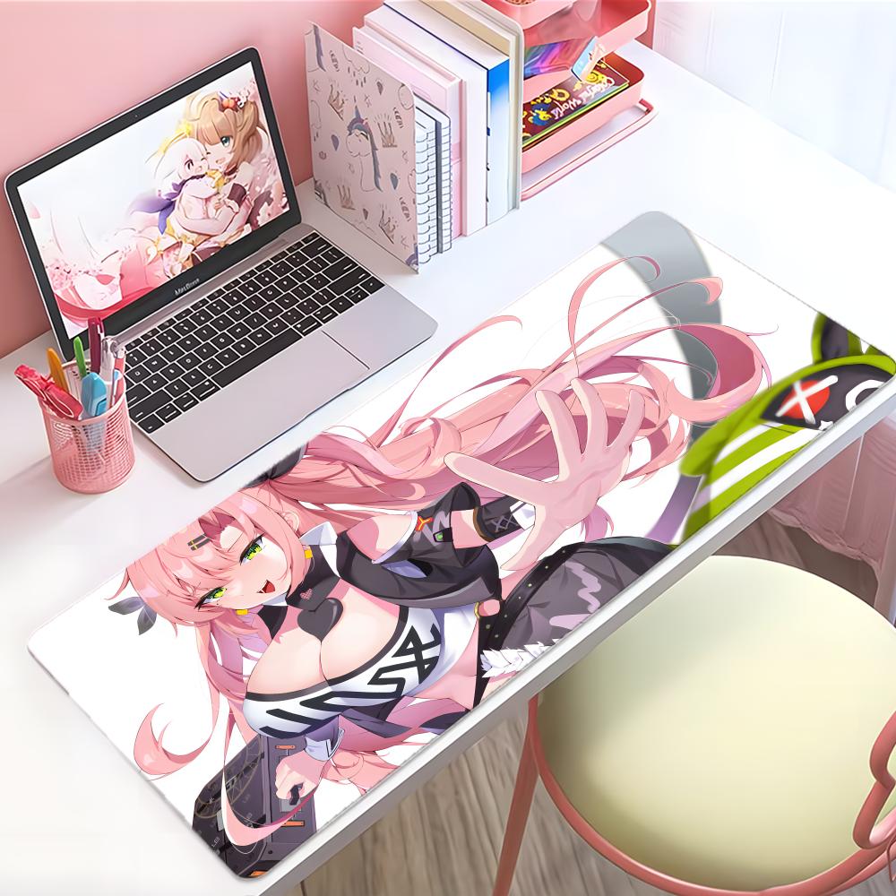 Cool Game Zenless Zone Zero Nicole Demara Zzz Mouse Pad Large Thick Desk Pad Stitched Edges Gaming Mouse Mat For Pc