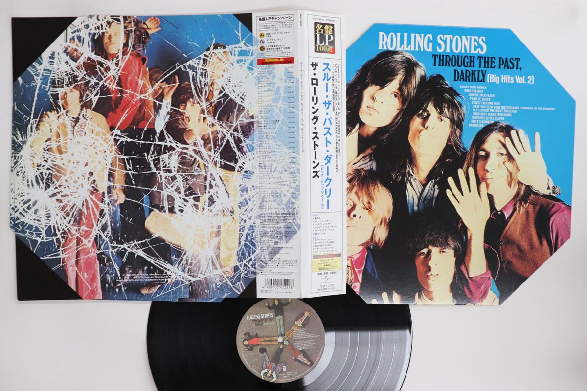 

LP Record ROLLING STONES Through The Past Darkly Big Hits UIJY9002 ABKCO 2007 Japan Obi Rock Used