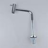 Stainless Steel Splash-Proof Single Cold Water Kitchen Faucet for Countertop Basin