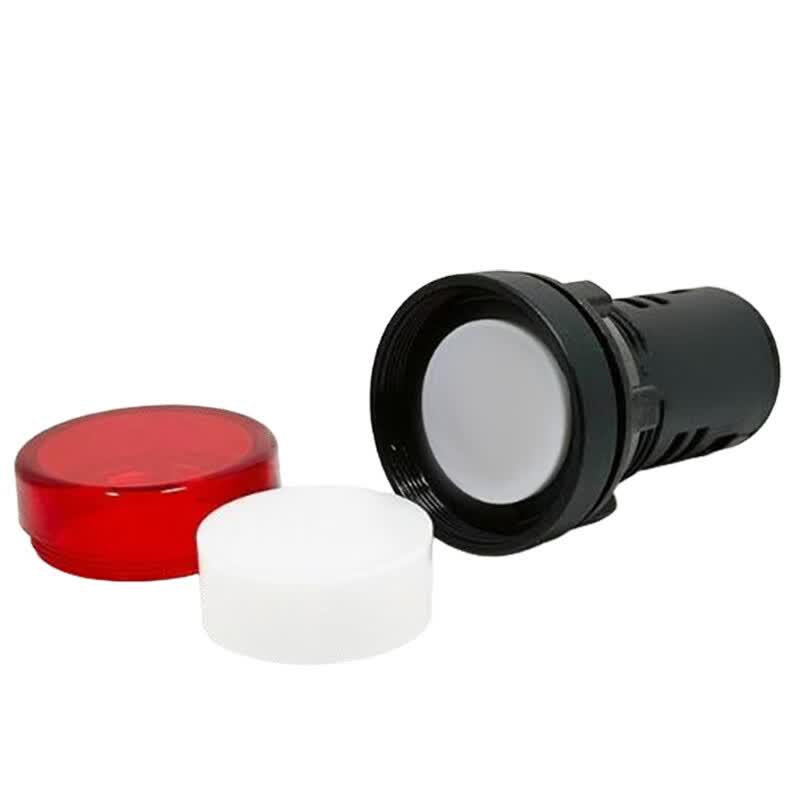 CNBZ LED Round Head Self-Reset Start/Stop Button Indicator