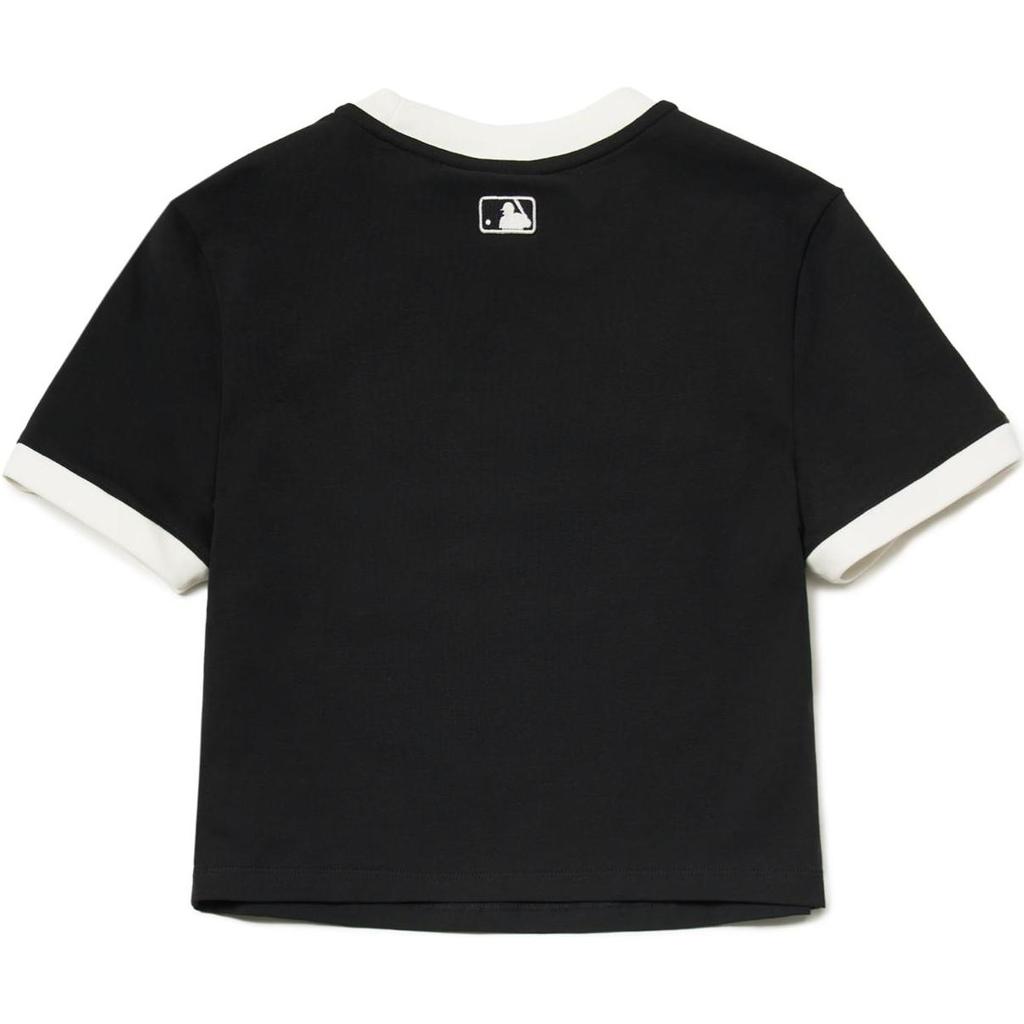 New MLB New York Yankees T Shirt Women's Black 3FTSV0844-50BKS