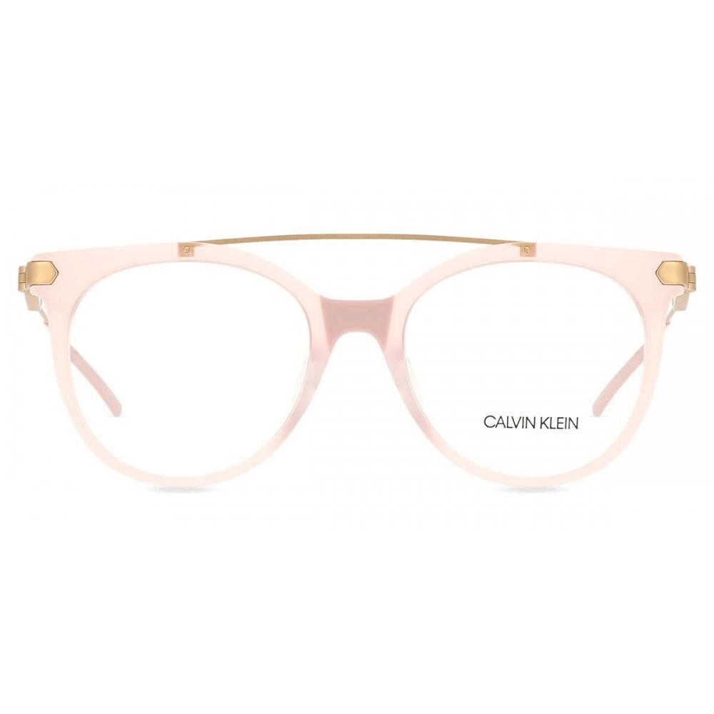 

Calvin Klein Cknyc1871 678 Women Eyeglasses Milky Light Pink/50-18-140