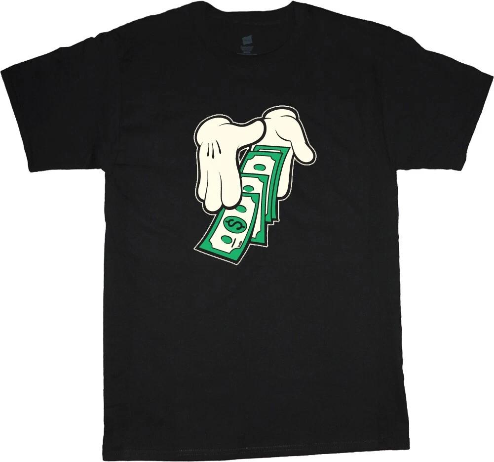 Make it Rain Money T-shirt funny Mens Graphic Tees Urban Apparel Clothing S