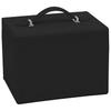 4 Tier Jewelry Box with Mirror Lockable Black