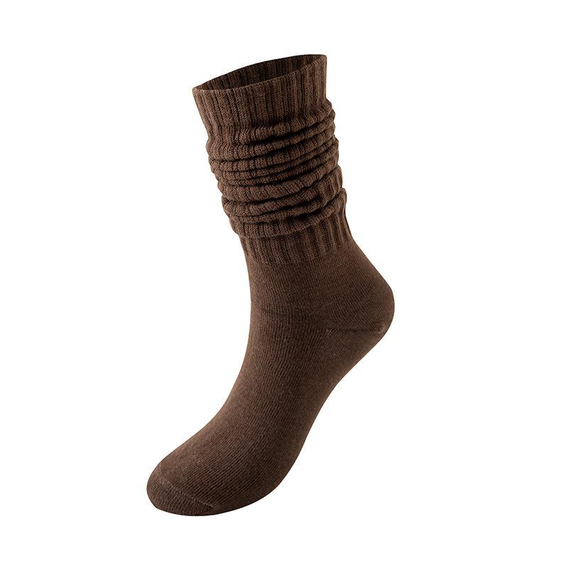 Damen Herbst- und Winter Warme Trend Lange Schaft Plüschsocken