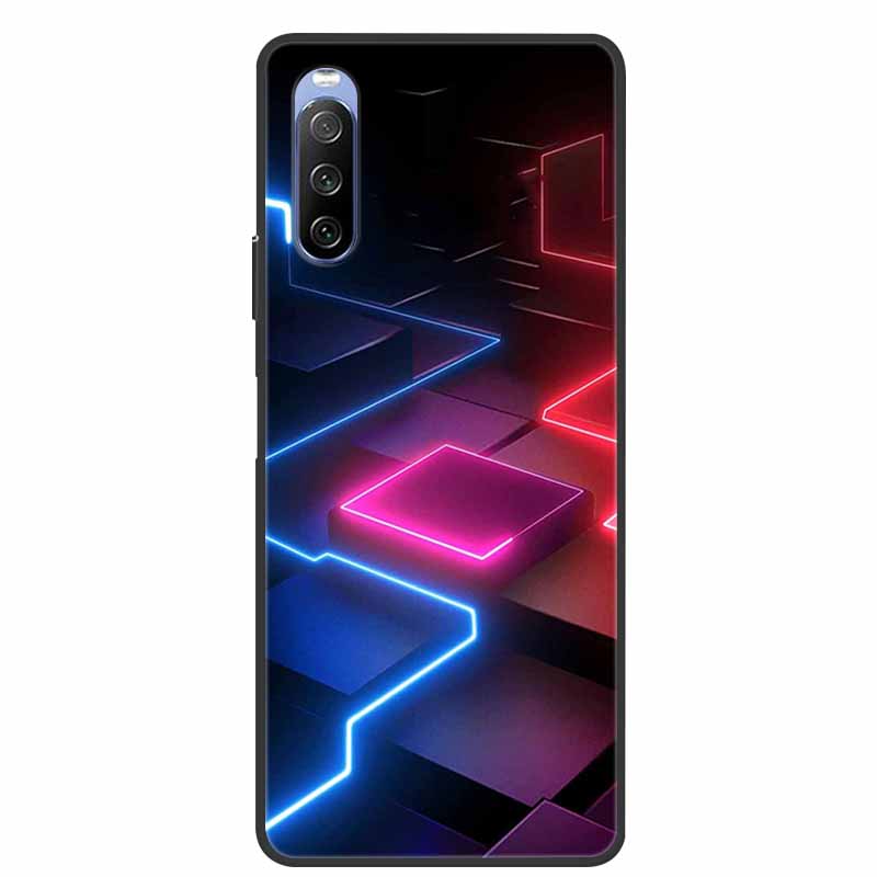 For Sony Xperia 10 IV Cases Soft TPU Silicone Cat Animal Phone Covers For Sony Xperia 1 IV Back Cases Funda for Xperia10IV 6.0''