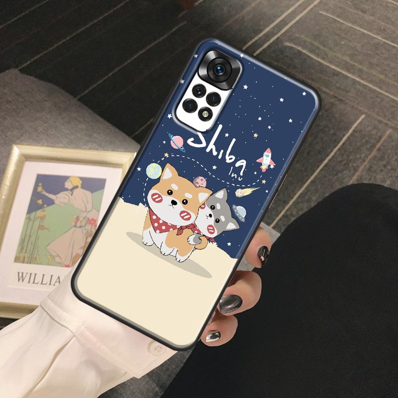 Cute Shiba Inu Funda For Xiaomi Redmi Note 14 9 10 11 12 13 Pro 9S 10S 11S 12S Redmi 13C 10C 12C 14C Case