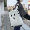 Cute Surprise And Pout Expression Ghost Shaped Backpack For Daily Use