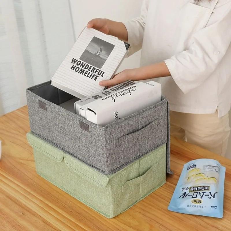 Foldable Anti-Mold Storage Box - Large Capacity Organizer for Clothes & Blankets, Zippered Container for Home