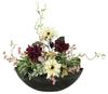 Artificial Flowers Flower Photocatalyst Fake Interior Plants Style "Art Arrangement" (Air Purifying) (Japanese Arrangement Dahlia)