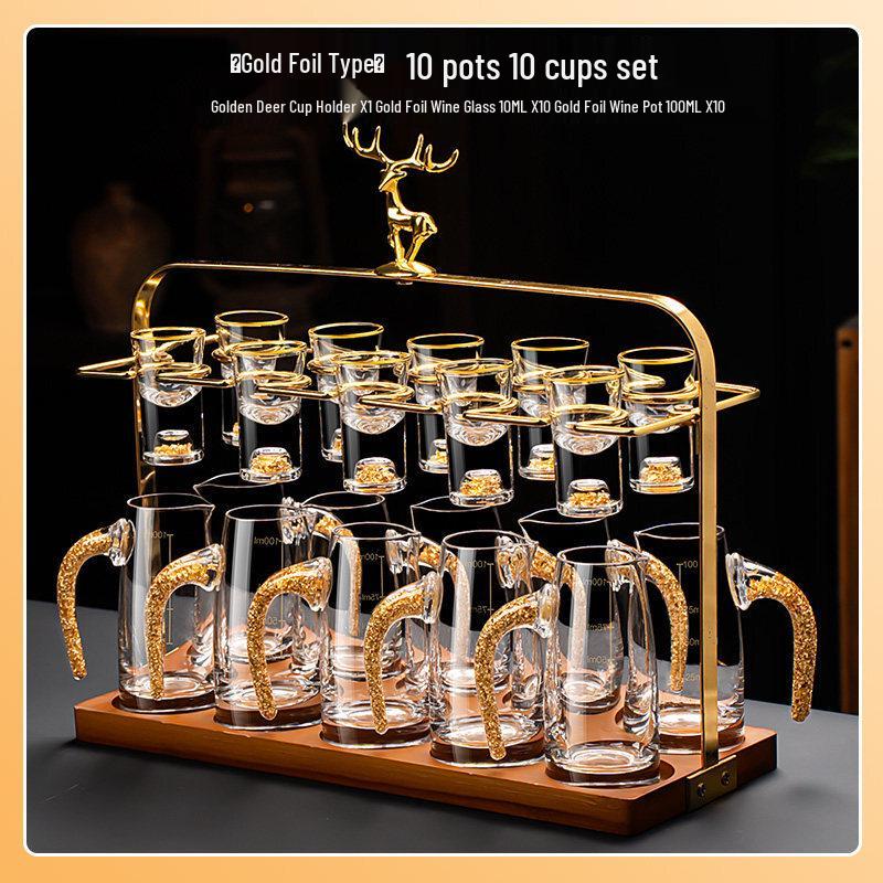 Luxury Crystal Glass Baijiu Set