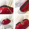 Chain Tote Bag Mobile Phone Bag Messenger Bag PVC Handbags Lips Shape Chain Shoulder Bag Mini Crossbody Messenger Lip Satchel