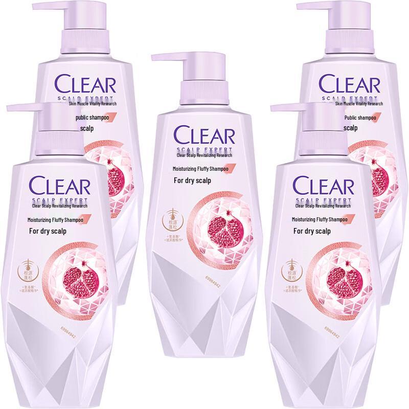 Clear Scalp Care Nourishing Volumizing Shampoo 5-Pack
