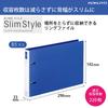 Kokuyo Ring Slim PP Sheet B5 220 File, Style, Cover, Size, Horizontal, Sheets, Blue, F-URF436B
