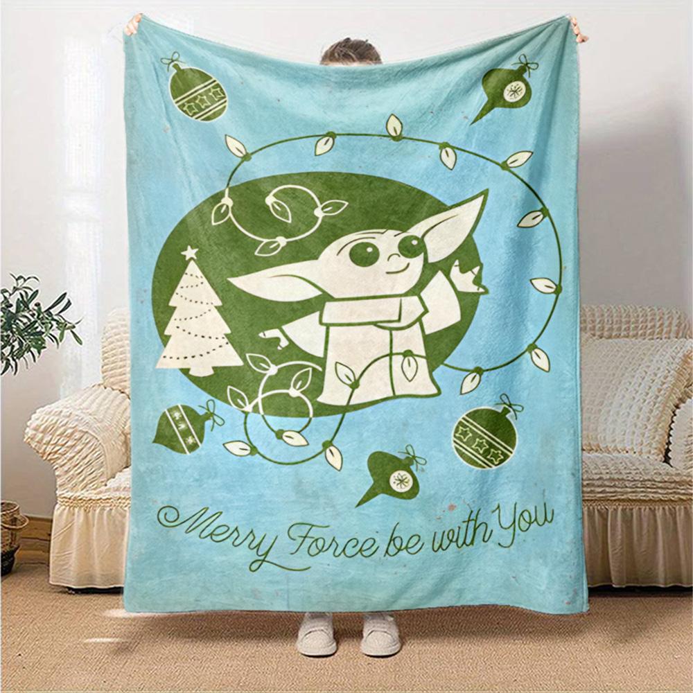 Star Wars Blanket Warmthful Decor Perfect for Picnics Livingroom Couch for All Seasons Modern Style Suitable for Gifting Relatives and Friends