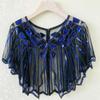 Women's Summer Sequin Shawl Cardigan: Versatile Evening Cape for Sun Protection, Perfect with Skirts.