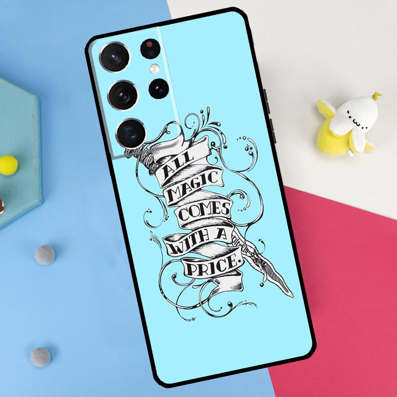 Once Upon A Time Back Case For Samsung Galaxy S25 S24 S22 S23 Ultra Plus S20 S21 FE S9 S10 S24 FE Soft Cover