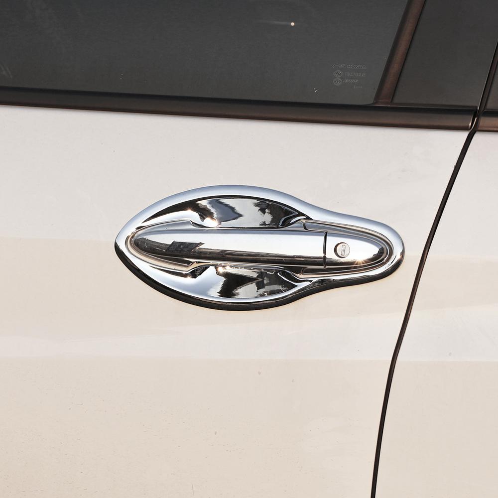 For Honda HR-V HRV Vezel 2014 - 2022 Car Front Door Bowl Cover ABS Chrome Car Door Handle Protector Trim Sticker Accessories