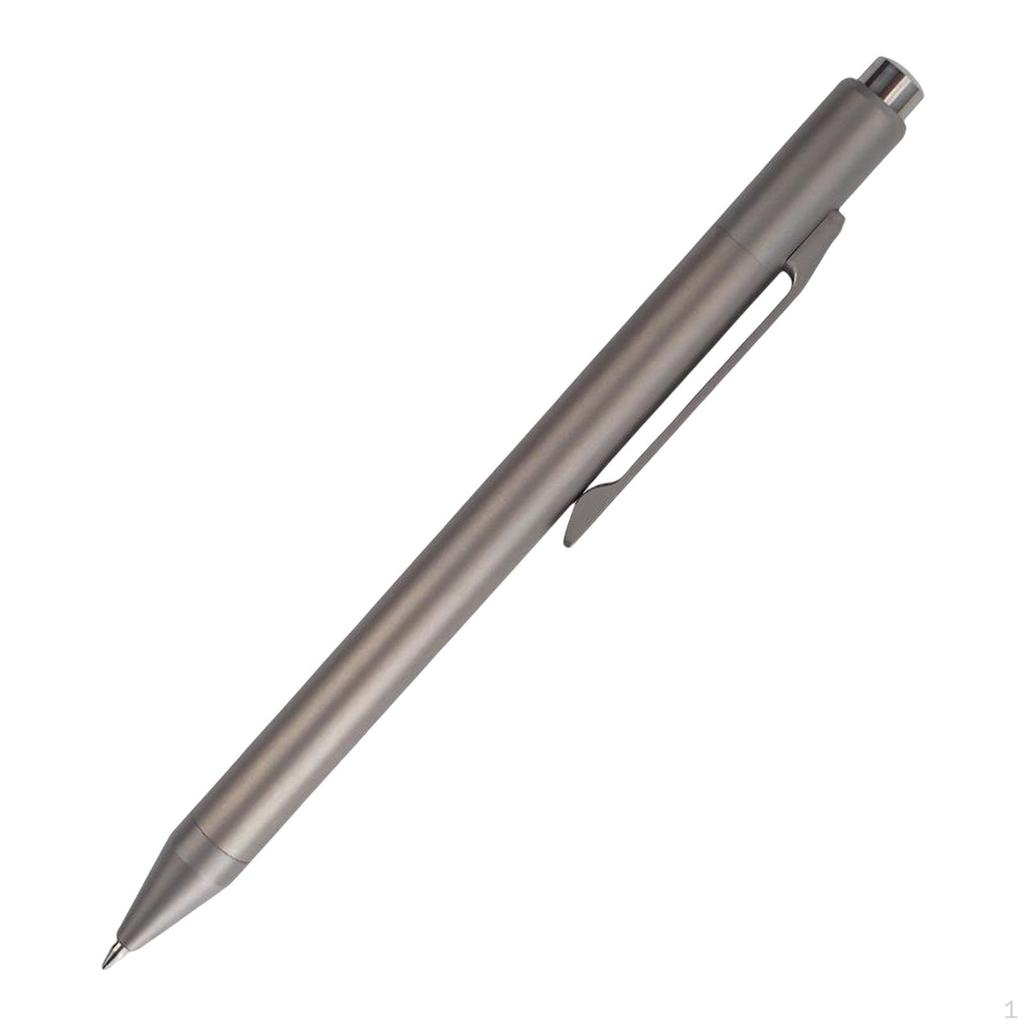 Titanium Alloy Bolt Action Pen for Smooth Writing Experience