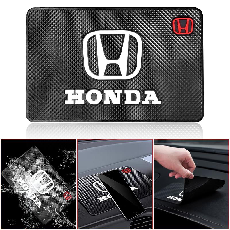 Car Anti Slip Pad Phone Holder Non-Slip Mat Car Stlying For Honda Fit Mugen Insight Type S R VTEC Modulo Vezel RR Si