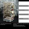 Plastic Transparent Jewelry Box Storage Necklace Bracelet Jewelry Boxes Organizer Earrings Display Stand Storage Accessories