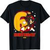 Sonic The Hedgehog Epic Shadow 6th Birthday Big Chest Logo T-Shirt