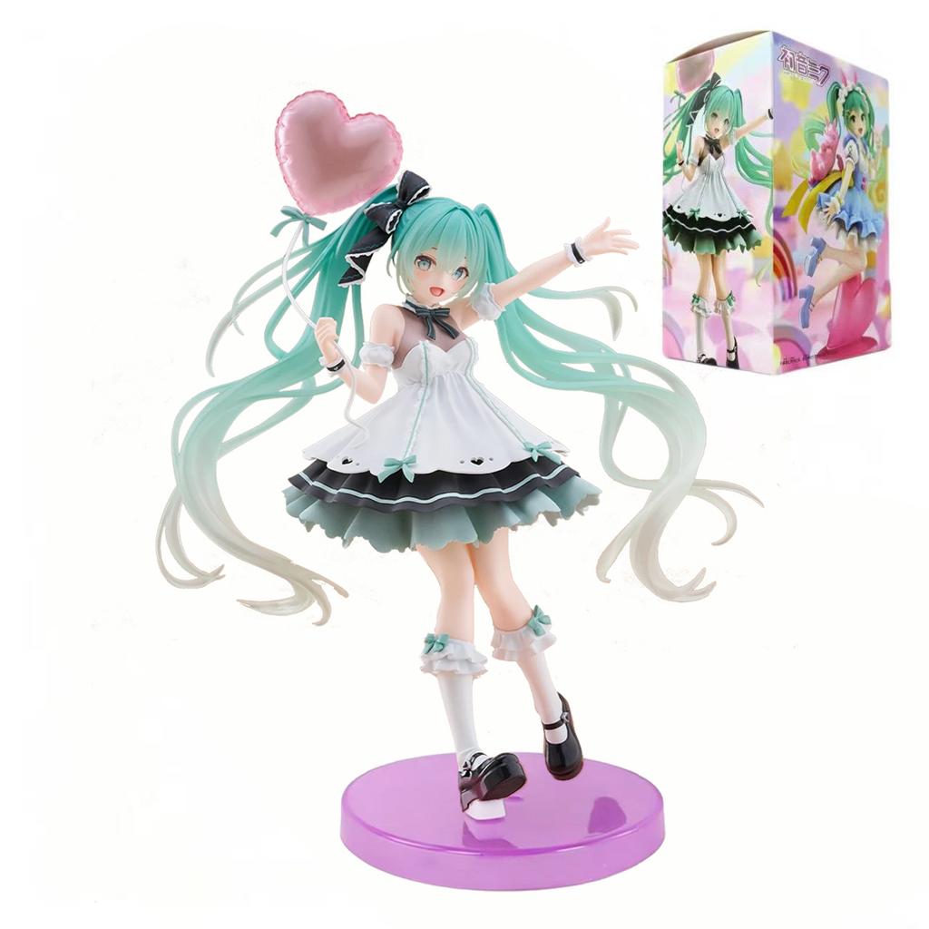 In Stock 19Cm Hatsune Miku Fashion Series Fancy Ver. Kawaii Anime Miku Figures Model Toys Gifts For Fans Deocration