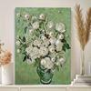 DIY Flower Pearl Art Painting for Home Wall Decor Pearl Gem Paintings Picture Arts Craft  for Adults/Beginners Gift Idea Home Decor Without Frame