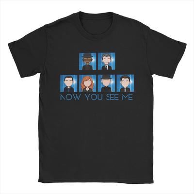Now You See Me Quote Printed New Movie T Shirts Men Women  Pure Cotton  Tee Shirt Clothing