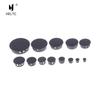Dia. 5mm-38mm Silicone Rubber Snap-on Blanking Bore Plugs Hole Stopper Round Tube Pipe End Caps Sealing Dust-proof Waterproof