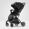 Lightweight Two-Way High Landscape Baby Stroller: Sit & Recline, One-Button Foldable Children's Pushchair.