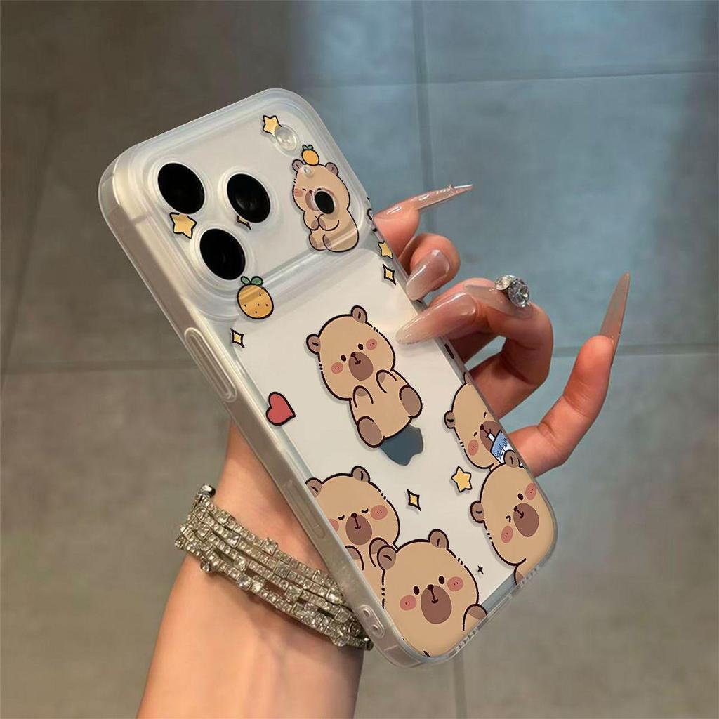 Advanced Transparent Soft Phone Case for Apple 17/16/15/14/13 Pro Max