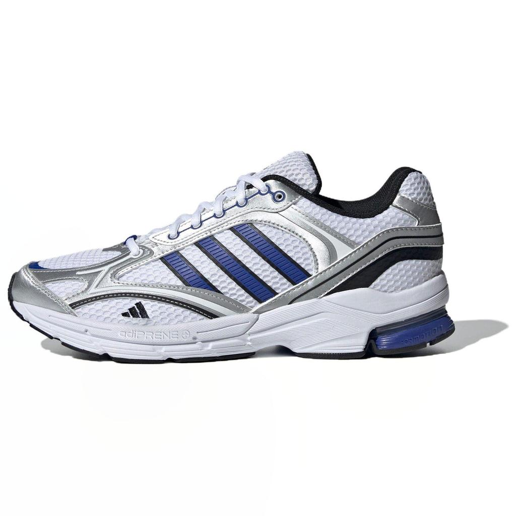adidas SPIRITAIN 2.0 PU, Textile, Synthetic Leather Low Top Chunky Sneakers Unisex Blue Black Silver JI2835