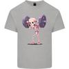Gym Skeleton Bodybuilding Training Top Unisexs Light Cotton TShirt