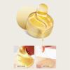 A1 Kristall-Augenmaske 24 Gold Hydrogel Collagen hellt Augenfältchen und dunkle Augenringe auf