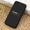 Music On World Off Phone Case For iPhone 17 Air 13 12 14 15 16  Cover Pro Max 6S Plus