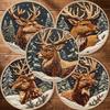 1pc Deer Pattern DIY Embroidery Kit for Beginners
